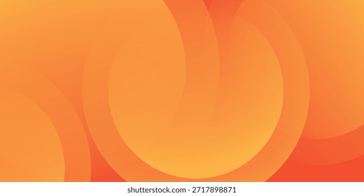 Abstractas fondo naranja con círculos