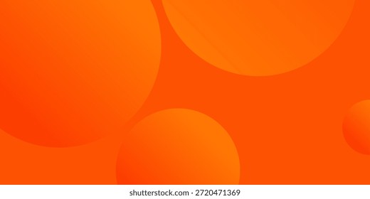 Abstractas fondo naranja con círculos.