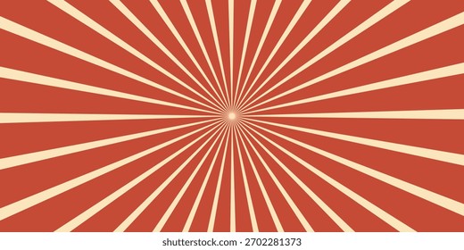 Abstractas fondo naranja con círculos. Fondo de Vector cómico
