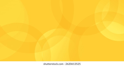 Abstract orange background with circles. Dynamic shapes composition. Eps10 vector