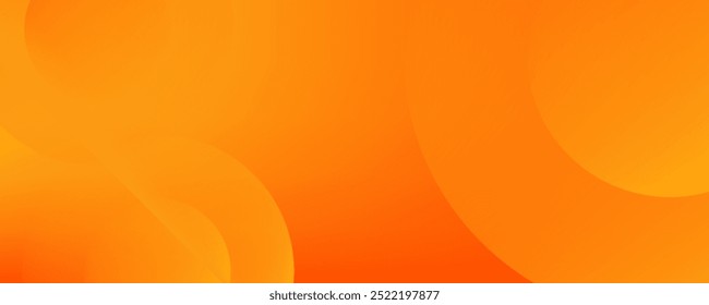 Abstract orange background with circles. eps 10