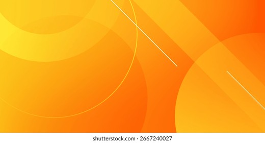 Abstractas fondo naranja con círculos. Eps 10