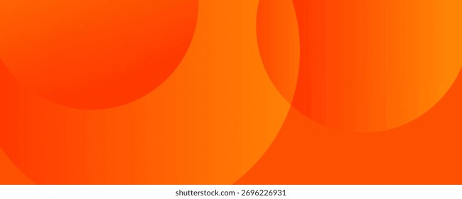 Abstractas fondo naranja con círculos. eps10