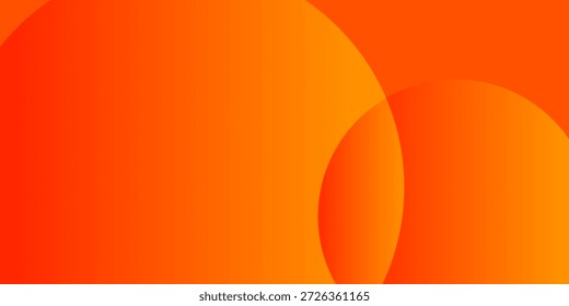Abstractas fondo naranja con círculos. eps10