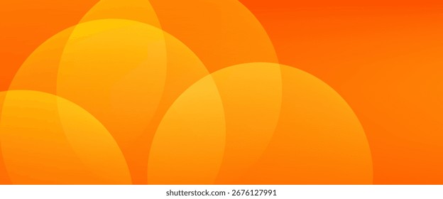Fundo laranja abstrato com círculos. eps10,website,poster