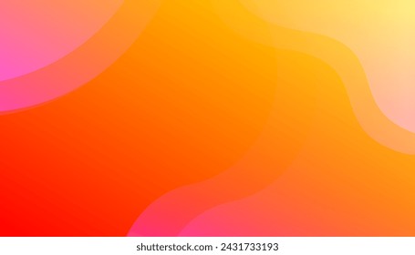 Abstract orange background with circles.  Fit for presentation design. wallpapers, brochure, posters