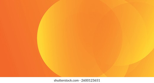 Abstract orange background with circles. vector illustration eps10
