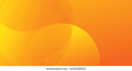 Abstract orange background with circles. vector backgound design eps10