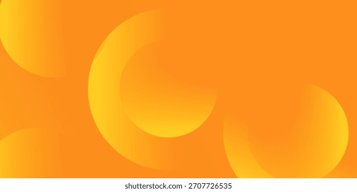 Abstractas fondo naranja con círculos. Ilustración vectorial