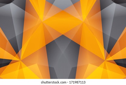 Abstract orange background. Clip-art