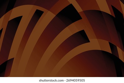 Abstract orange background with a colorful design