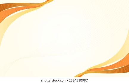 Abstract orange background with copy space. Vector illustration for your design.