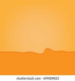 Abstract Orange background with copy space , illustration vector
