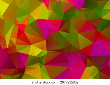 fondo naranja abstracto de cristal, puede cambiar el arte vector.