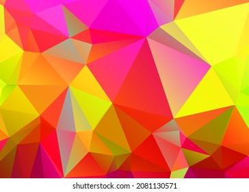 abstract orange background from crystal, you can change Vector art.
