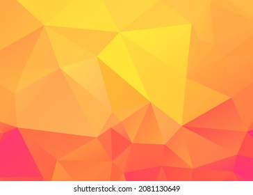fondo naranja abstracto de cristal, puede cambiar el arte vector.