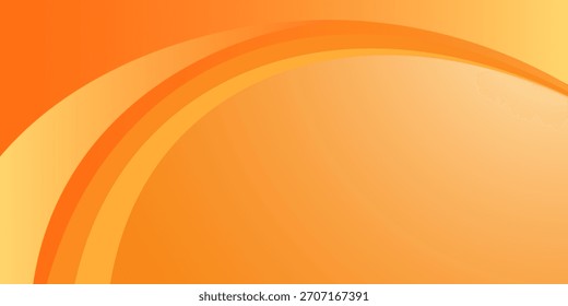 Abstract orange background. Abstract curve wavy background vector