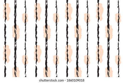 Abstract orange background design with line pattern. Seamless pattern background. Textile pattern.