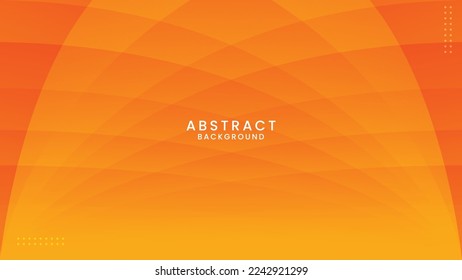 Abstract orange Background Design Template 