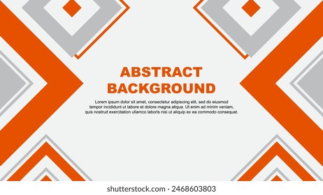 Plantilla Abstractas de diseño de fondo naranja. Ilustración vectorial de Fondo de pantalla de Anuncio. Día de la Independencia