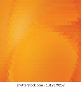 Abstract Orange Background for Design, Vector Illustration