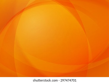 Abstract Orange Background for Design, Vector Illustration