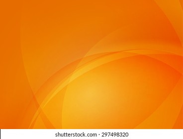 Abstract Orange Background for Design, Vector Illustration