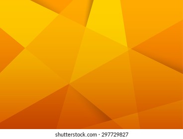 Abstract Orange Background for Design, Vector Illustration