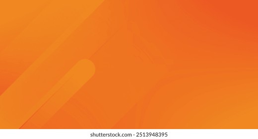 Abstract orange background with diagonal lines. Dynamic shapes composition.