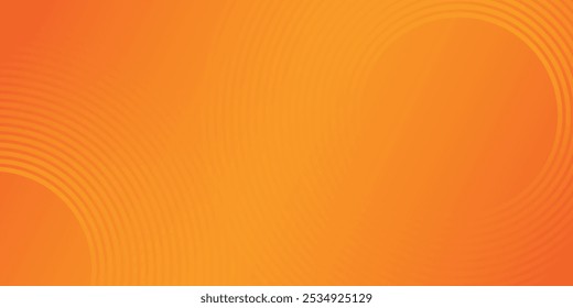 Abstract orange background with diagonal lines. Dynamic shapes composition eps 10