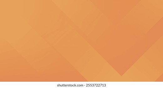 Abstract orange background with diagonal lines. Dynamic shapes composition.