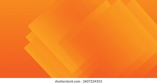 Abstract orange background with diagonal lines. Dynamic shapes composition. vector illustration eps10