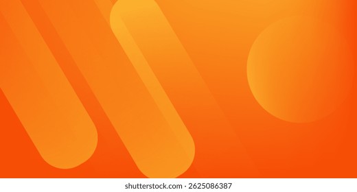 Abstractas fondo naranja con líneas diagonales. Composición de Formas dinámicas.