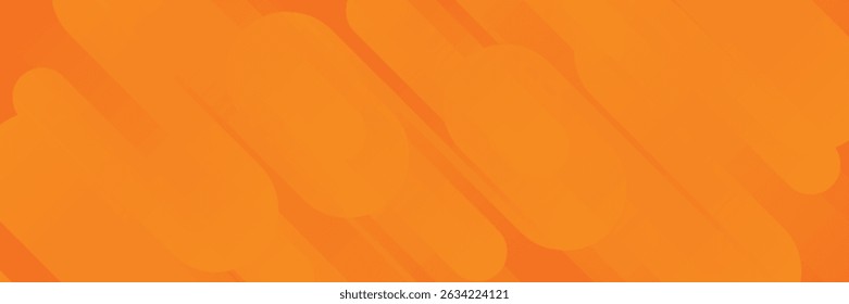 Abstract orange background with diagonal lines. Dynamic shapes composition.