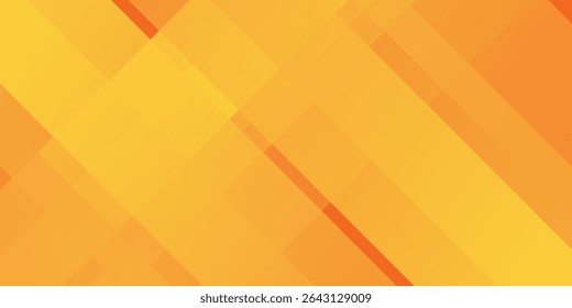Fundo laranja abstrato com linhas diagonais. Composição de formas dinâmicas. artes modernas