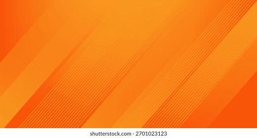 Abstract orange background with diagonal lines. 