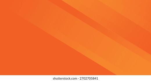 Abstract orange background with diagonal lines. vector modern design eps10