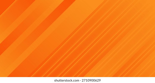 Abstrakter orangefarbener Hintergrund mit diagonalen Linien. 