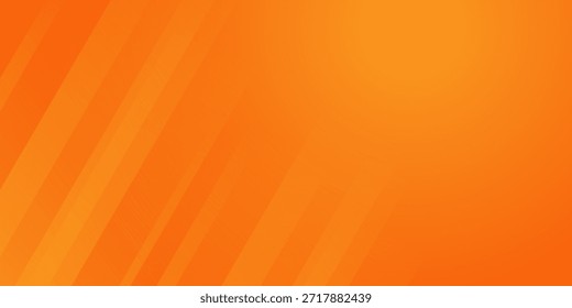 Abstract orange background with diagonal lines. Vector eps 10