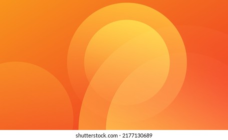 Abstract orange background. Dynamic shapes composition. can be used for banner, layout, annual report, web design. Eps10 vector
