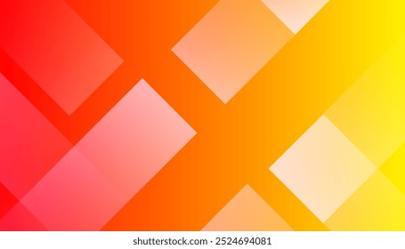 Abstract orange background. Dynamic shapes composition. 