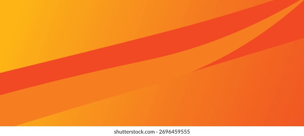 Fondo anaranjado abstracto con la capa dinámica de las ondas, Vector