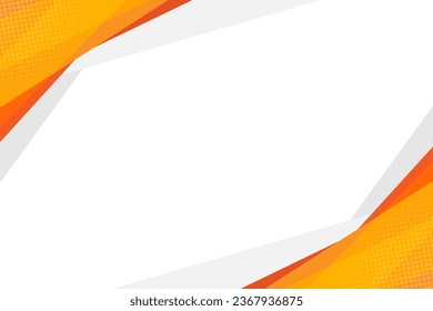 Abstract orange background . flat geometric gradation style
