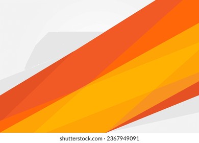 Abstract orange background . flat geometric gradation style