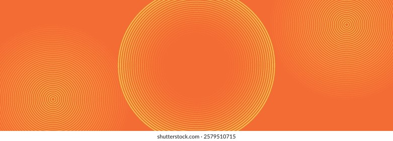 Abstract orange background with flowing wave lines. Glowing wavy lines. Shiny colored moving line design elements. Modern dynamic wave pattern. Suit for website, poster, flyer, banner