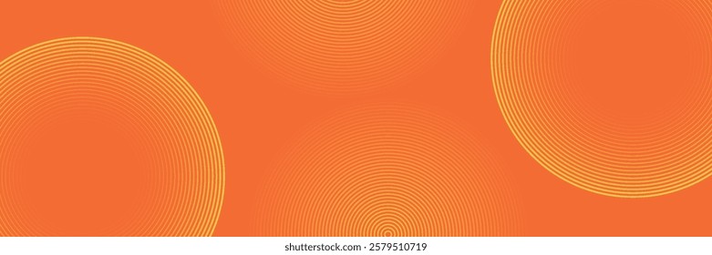 Abstract orange background with flowing wave lines. Glowing wavy lines. Shiny colored moving line design elements. Modern dynamic wave pattern. Suit for website, poster, flyer, banner