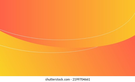 Resumen de fondo naranja con formas fluidas concepto moderno. Afiche mínimo. fondo para banner, web, portada, cartel, folleto, medios sociales, página de inicio.
