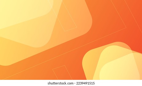 Abstract orange background with fluid shapes modern concept.minimal poster. background for banner, web, cover, billboard, brochure, social media, landing page.