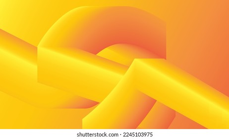 Abstract orange background with fluid shapes modern concept.minimal poster. background for banner, web, cover, billboard, brochure, social media, landing page.