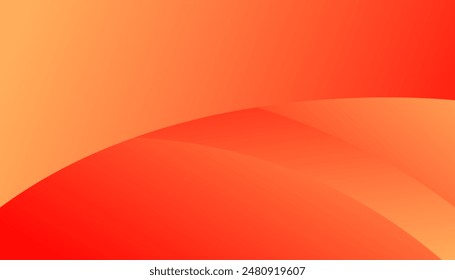 Abstract orange background of fluid shapes. Creative illustration for poster, web, landing, page, cover, EPS 10
